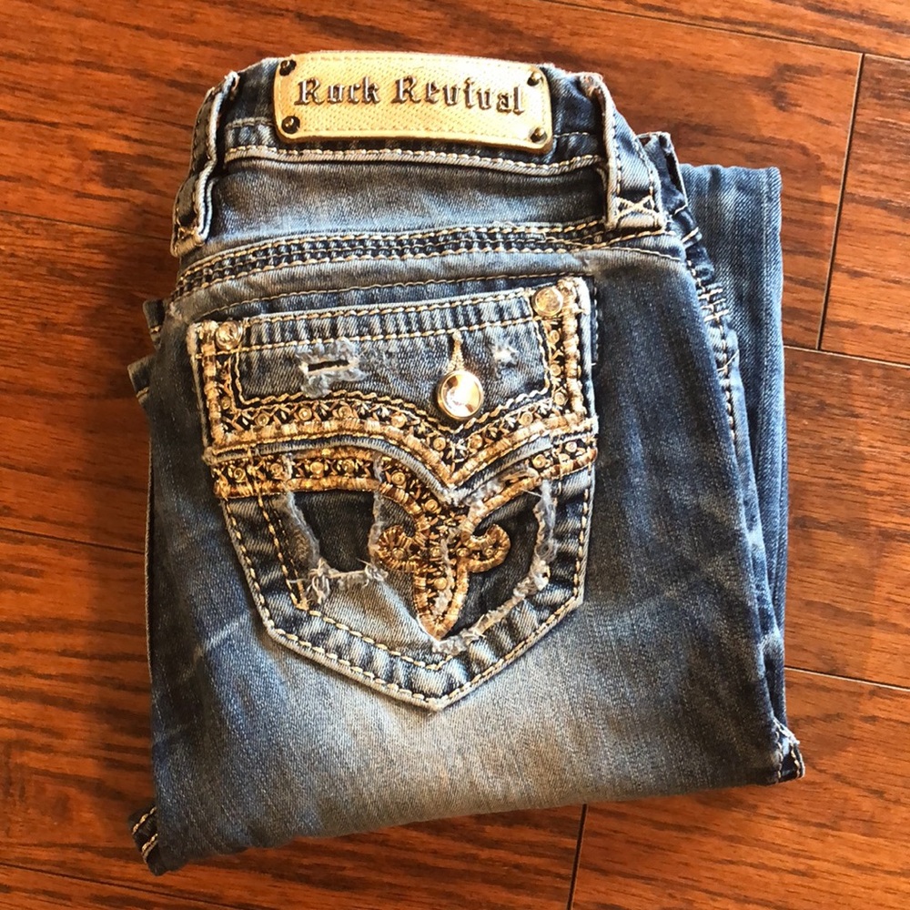 Rock Revival Betty Straight women’s jeans size 27